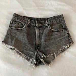 Levi’s High Waisted Shorts